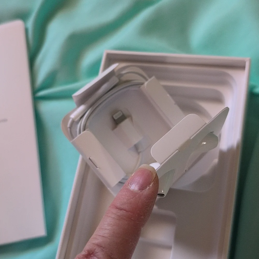 Box Of Apple iPhone XR- White Box (Ear Phone is Still New)